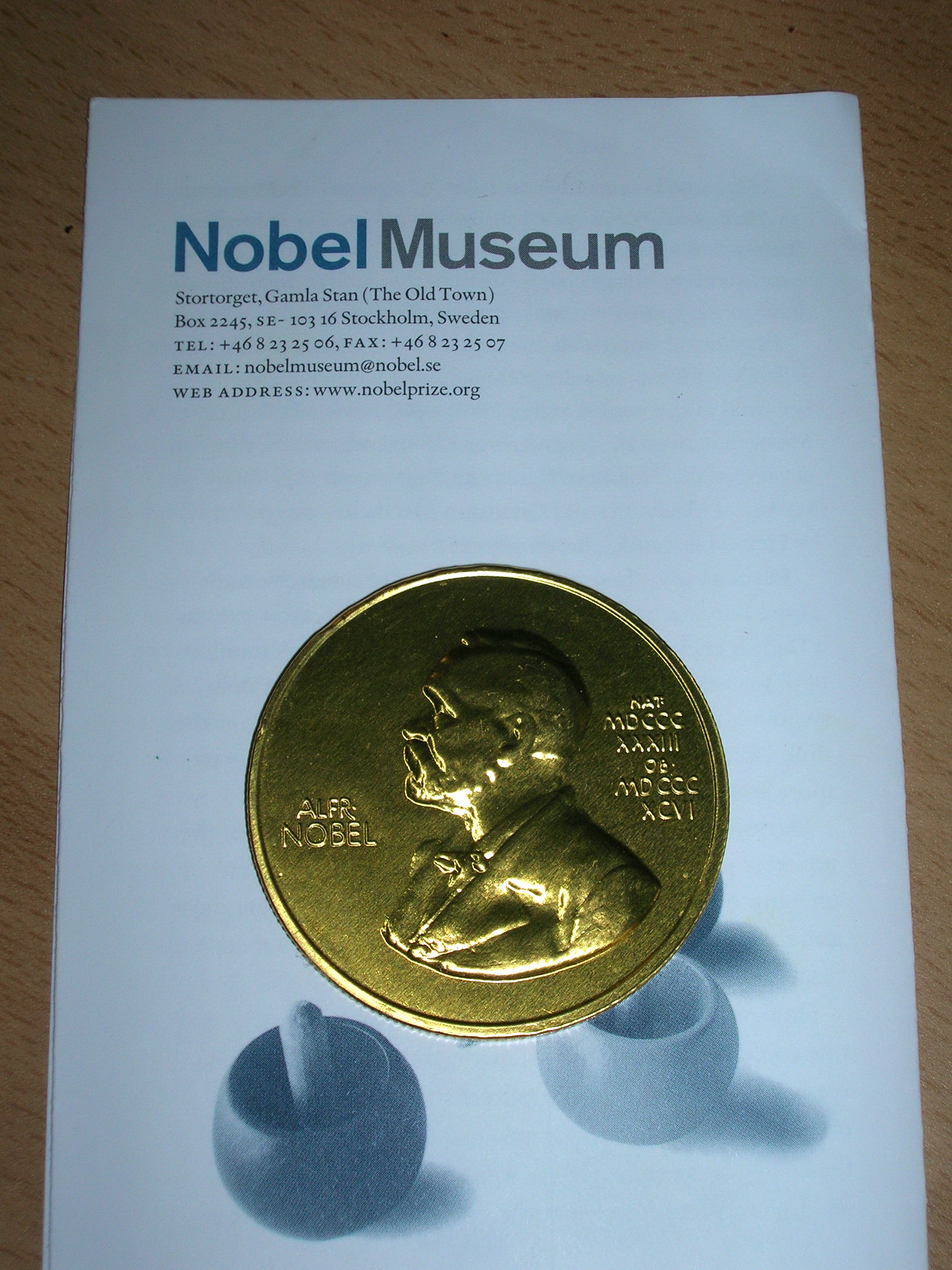 yes, you too can have a Nobel prize